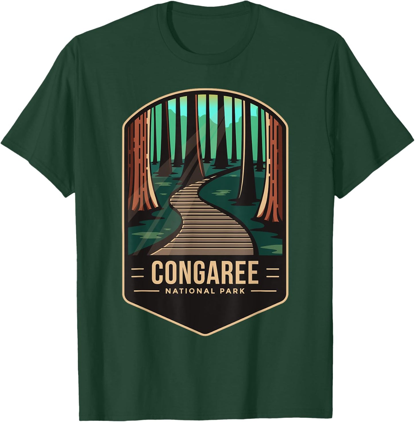 Congaree National Park 2003 South Carolina T-Shirt - T-Shirt | Forest