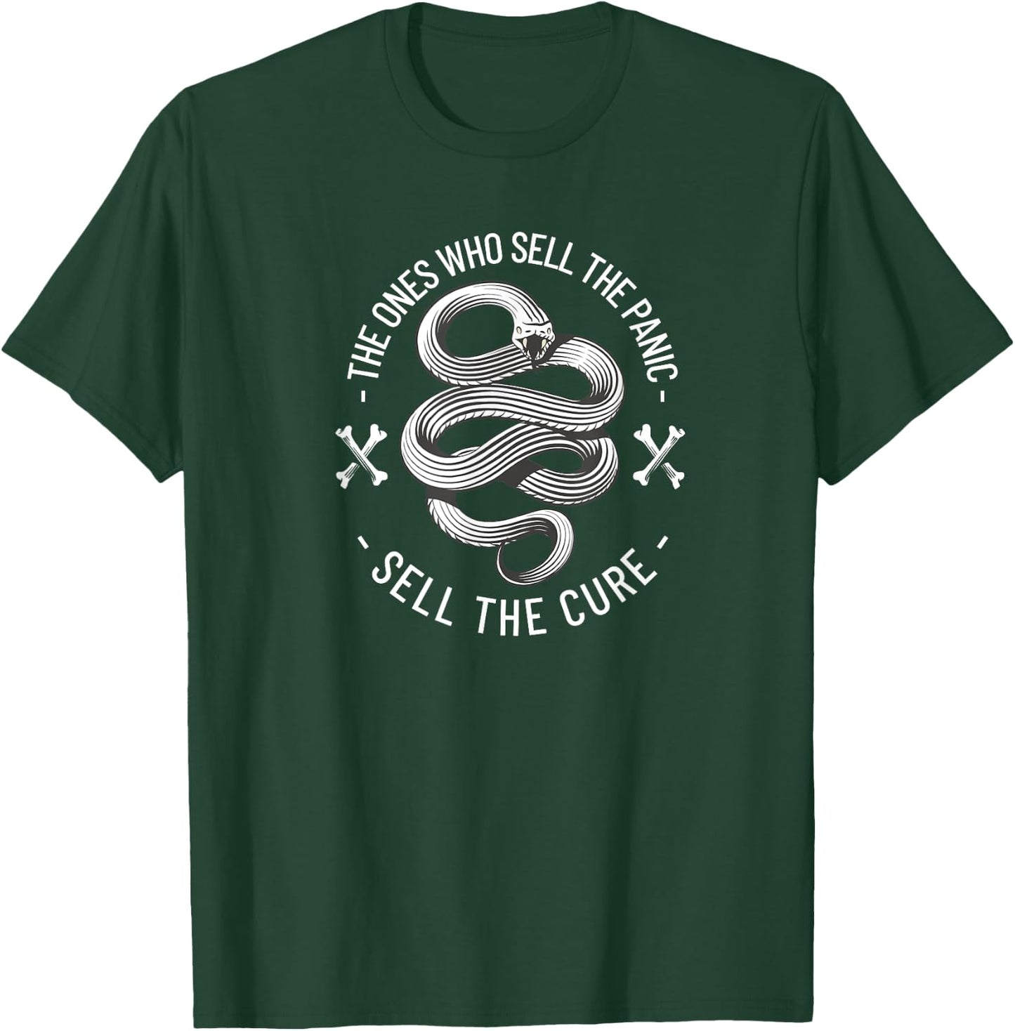 The Ones Who Sell the Panic Sell The Cure Rebel Plague T-Shirt - T-Shirt | Forest
