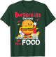 Burgerzilla The King Of Fast Food, Funny Burger Costume T-Shirt - T-Shirt | Forest