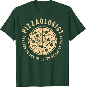 Pizzaologist Pizza Maker Baker Italian Food Lover Women Men T-Shirt - T-Shirt | Forest