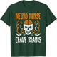 Neurosurgery Neurology Trauma ICU Halloween Neuro Nurse T-Shirt - T-Shirt | Forest
