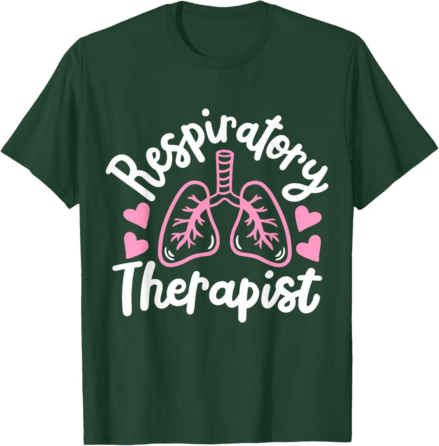 RT Squad Co. Respiratory Therapist RT Registered T-Shirt - T-Shirt | Forest