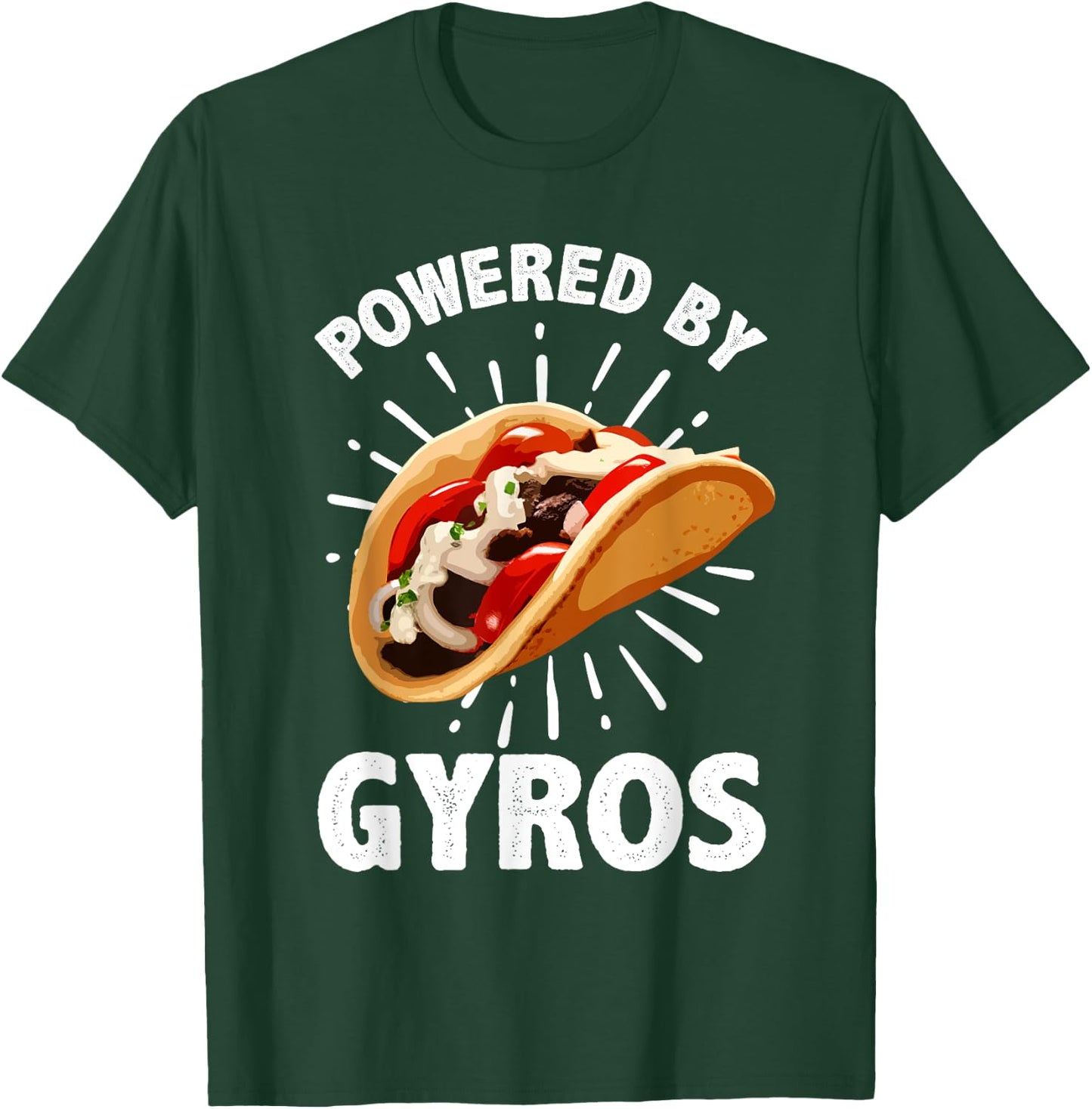 Cool Gyro Women Gyros Greek Food Kebab Meat Lovers T-Shirt - T-Shirt | Forest