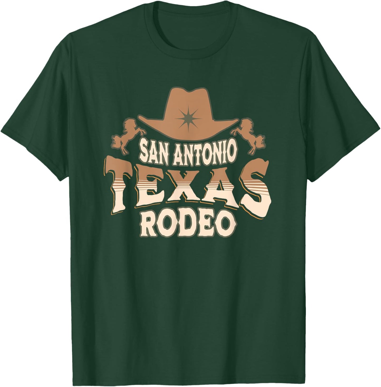 San Antonio Texas Rodeo T-Shirt - T-Shirt | Forest