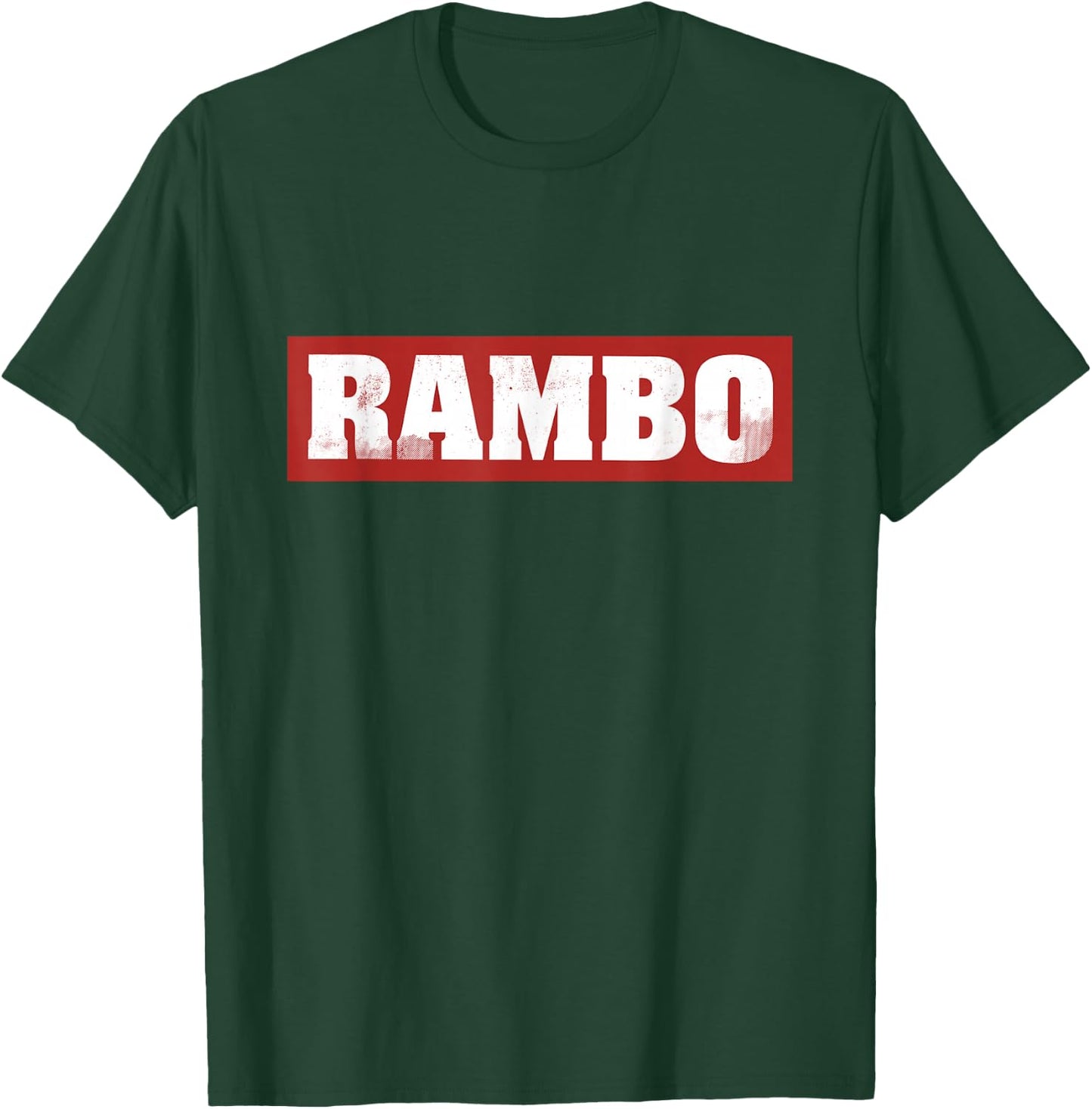 Rambo Classic Logo T-Shirt - T-Shirt | Forest