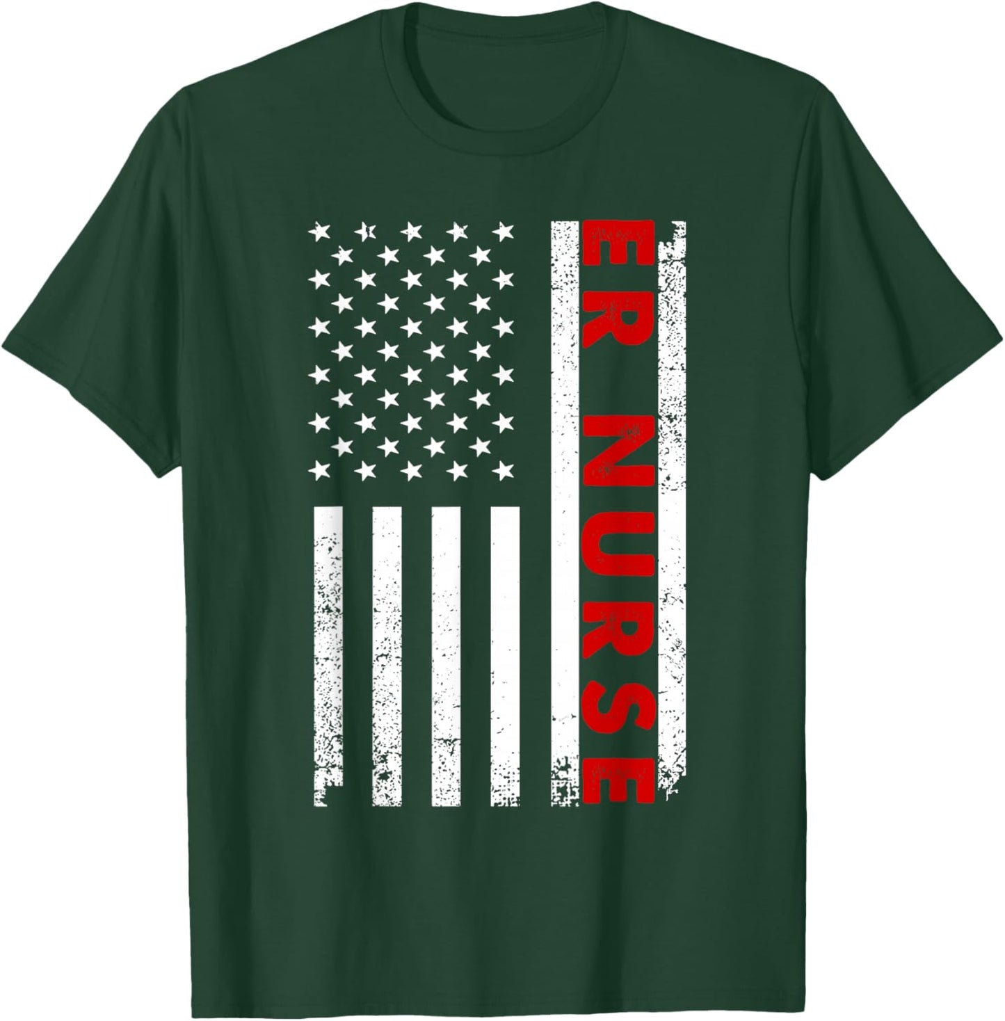 Cool ER Nurse Women Hospital Emergency Room Nurse T-Shirt - T-Shirt | Forest