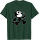 Felix Cartoon Whistling and Walking Music Notes Felix T-Shirt - T-Shirt | Forest