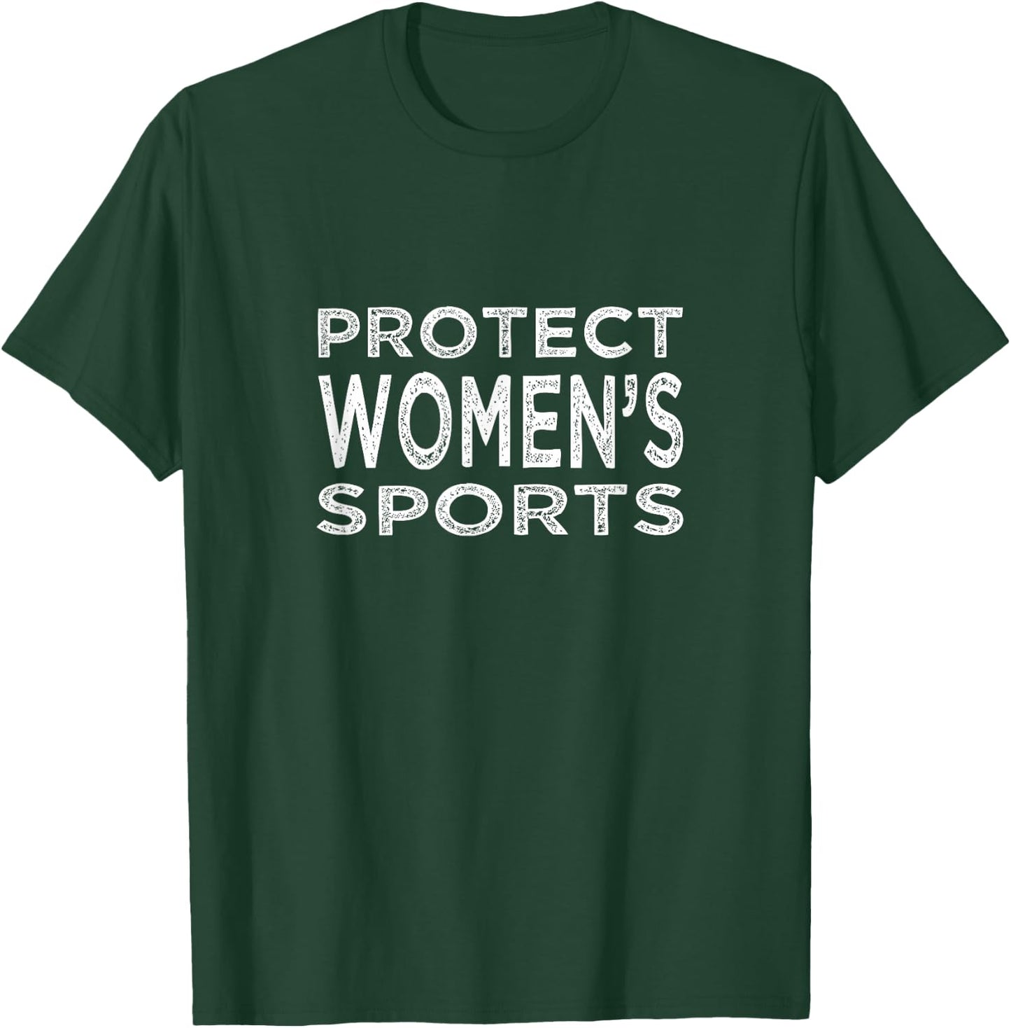 Protect Women's Sports Save Title IX High School College T-Shirt - T-Shirt | Forest