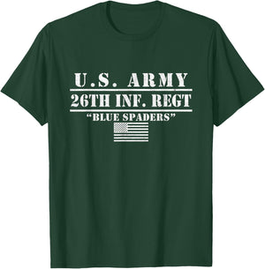 26th Infantry Regiment Fort Campbell Kentucky 26th Inf Regt T-Shirt - T-Shirt | Forest