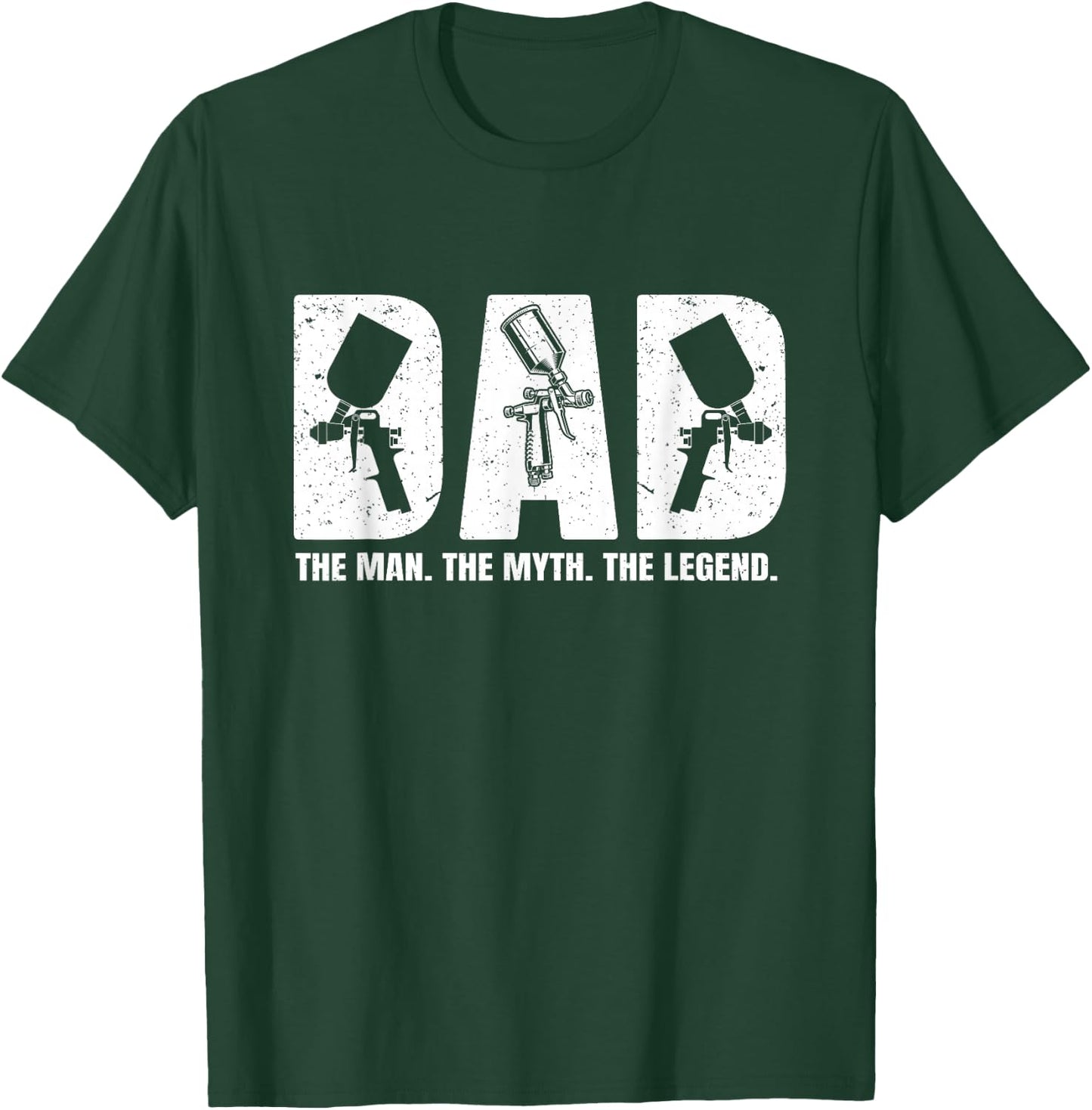 Autobody Painter Automotive Painter Dad Auto Body Painter T-Shirt - T-Shirt | Forest