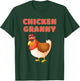 Chicken Granny Funny Chicken Grandma T-Shirt - T-Shirt | Forest