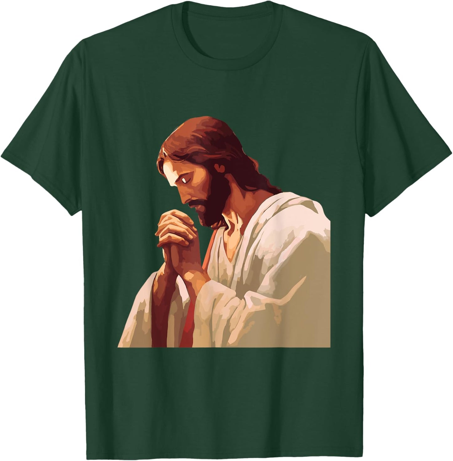 Jesus Christ - Jesus Religion Faith Christian Catholic Love T-Shirt - T-Shirt | Forest