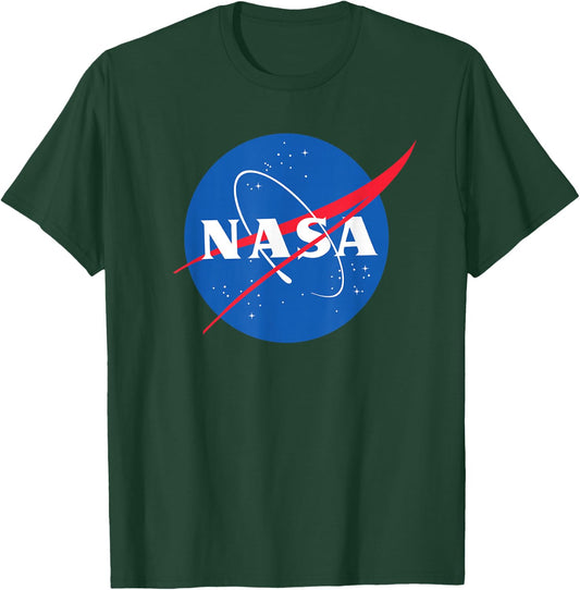 Major Future NASA Meatball - -Adults, Black, Short Sleeve, Small, Classic Fit, Cotton, Machine Wash T-Shirt - T-Shirt | Forest