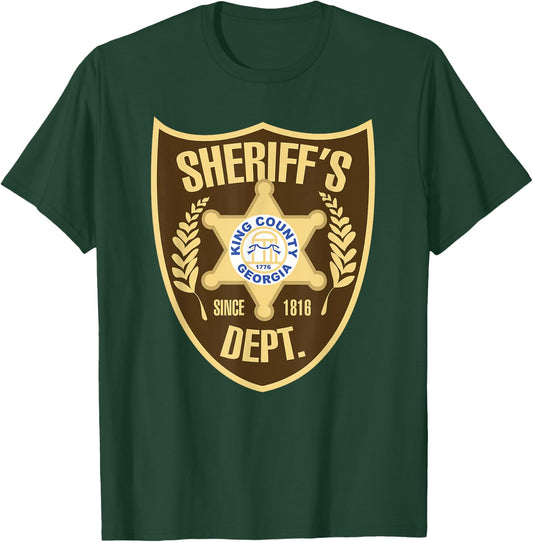 King County Sheriffs Department T-Shirt - T-Shirt | Forest