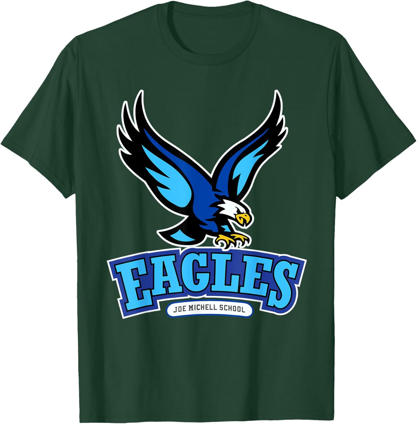 Joe Michell School Eagles Logo 2022 T-Shirt - T-Shirt | Forest