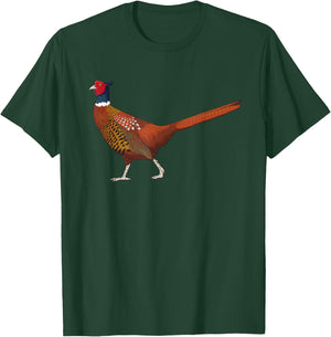 Pheasant Bird Hunter Hunt Chicken Bird T-Shirt - T-Shirt | Forest