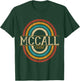 Vintage Retro McCall Idaho ID Women Men Souvenirs T-Shirt - T-Shirt | Forest