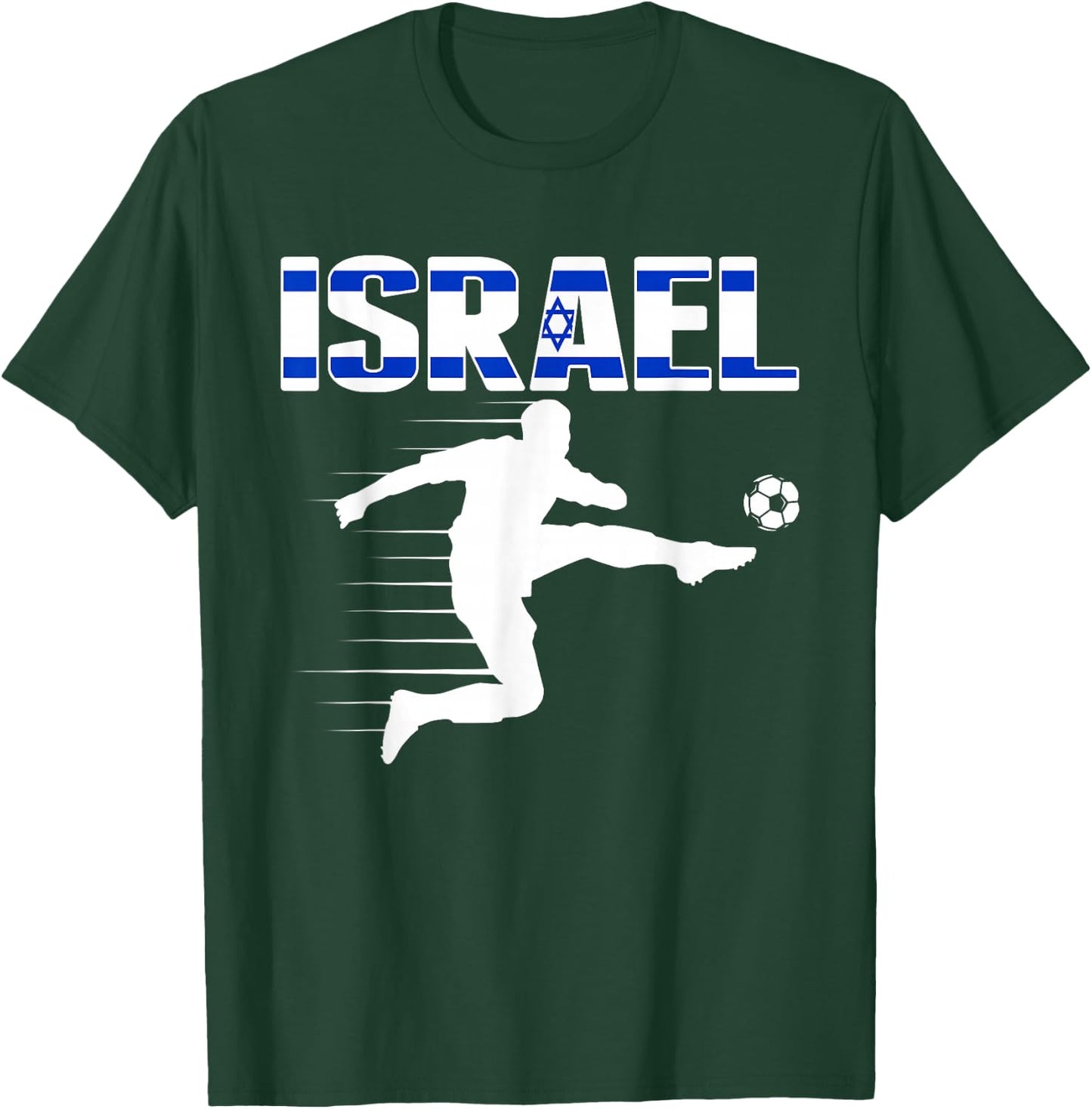 Israel Soccer Lovers Jersey - Support Israeli Football Team T-Shirt - T-Shirt | Forest