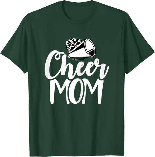 Cheer Mom Apparel | Cheer Mom Gift | Proud Cheer Mom T-Shirt - T-Shirt | Forest