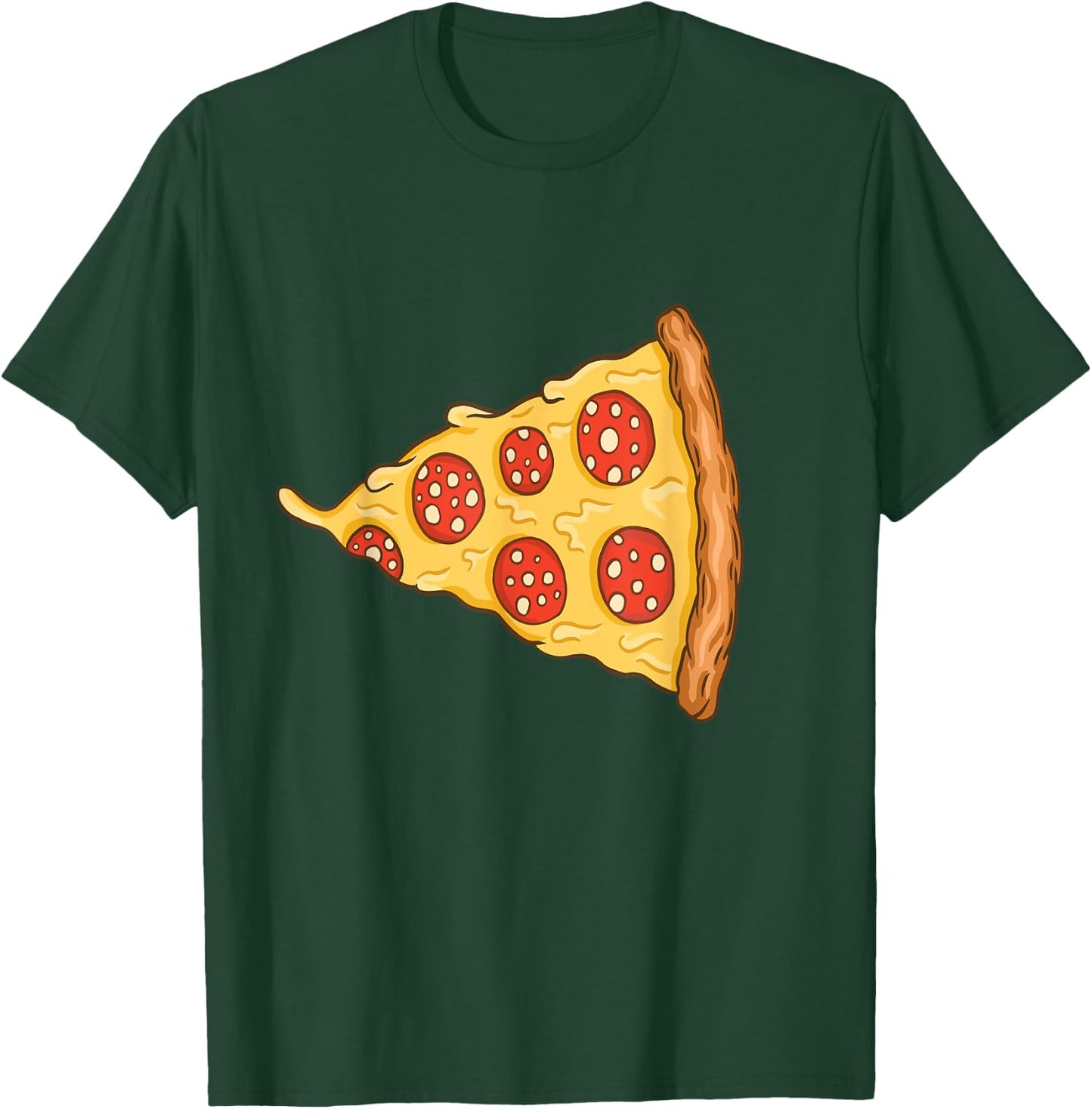 Pizza Costume Cute Pizza Slice Couple Matching Pizza Lovers T-Shirt - T-Shirt | Forest