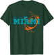Miami EST 1966 Sports Team Athletic Ball Novelty T-Shirt - T-Shirt | Forest