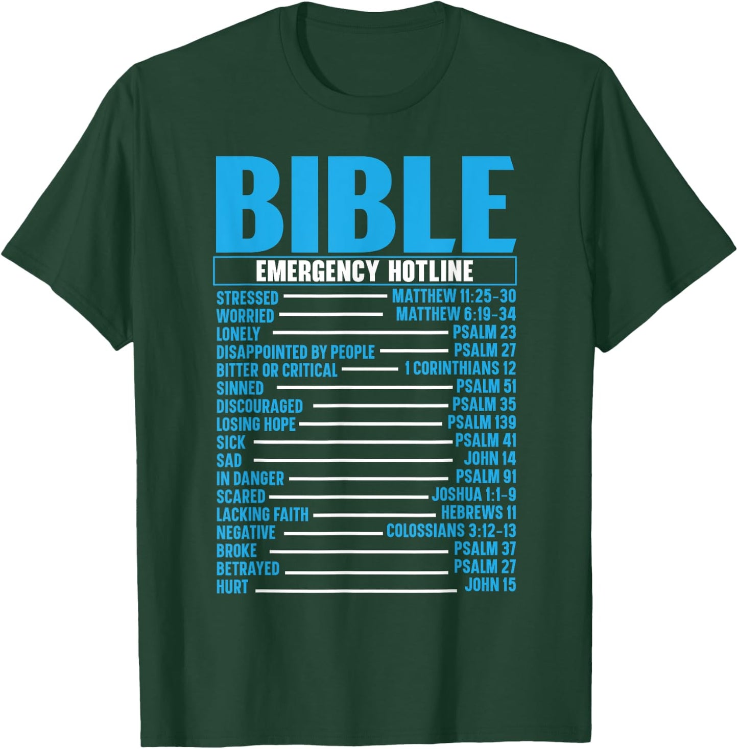 Bible Reader Religious Pastor Scripture Christian Believer T-Shirt - T-Shirt | Forest