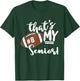 That's My Senior Football 8 Jersey Number Vintage Mom Dad T-Shirt - T-Shirt | Forest