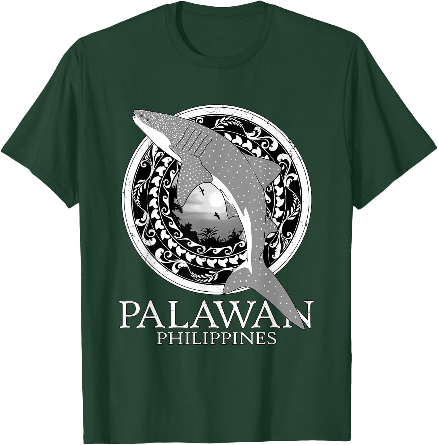 Whale Shark Philippines Palawan T-Shirt - T-Shirt | Forest