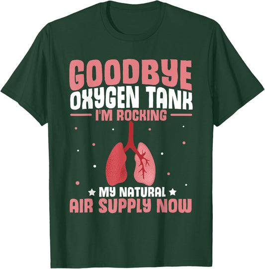 Organ Transplantation | Lung Transplant Survivor T-Shirt - T-Shirt | Forest