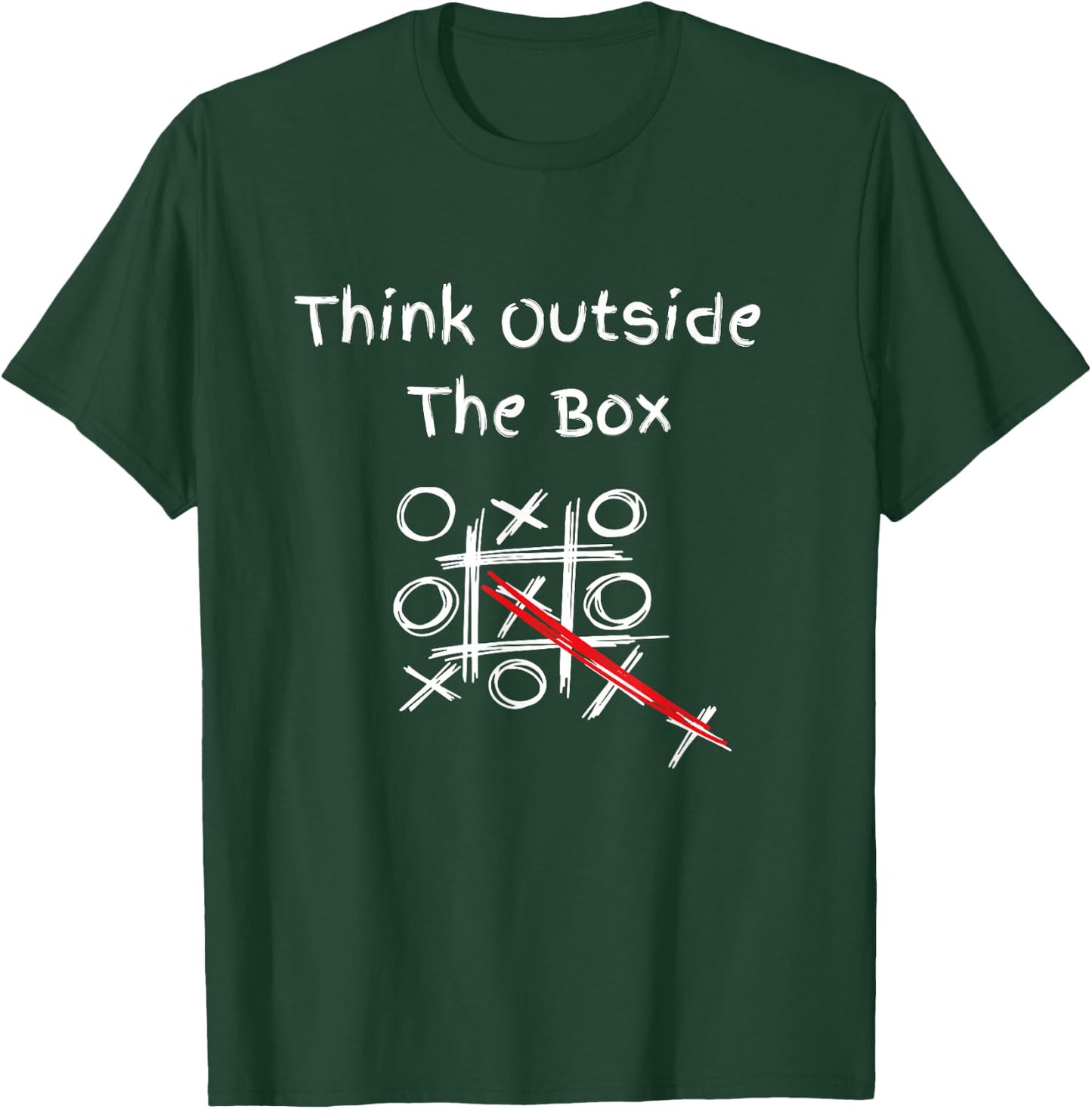 Think Outside The Box Shirt T-Shirt - T-Shirt | Forest