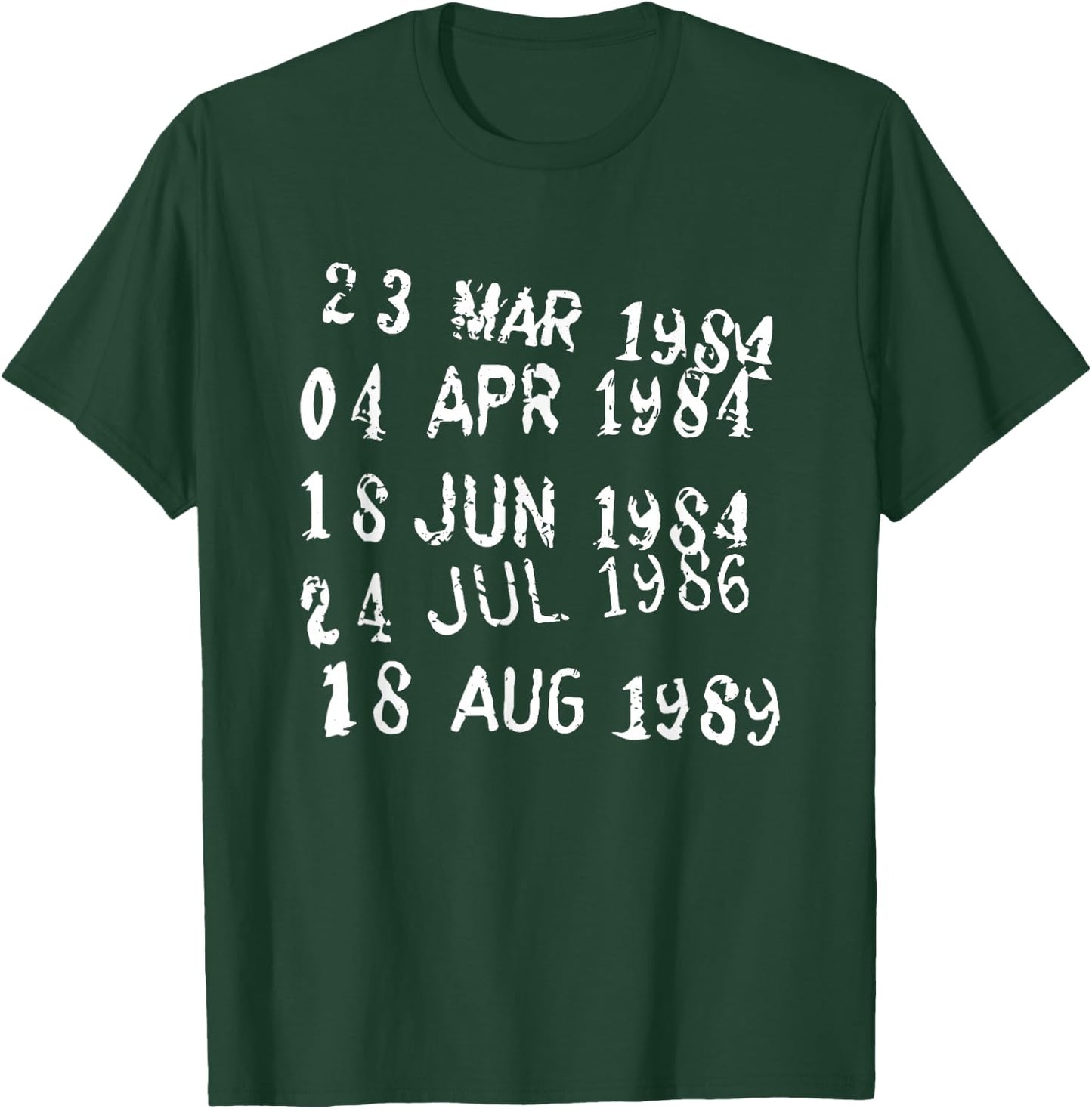 Library stamp date T-Shirt - T-Shirt | Forest