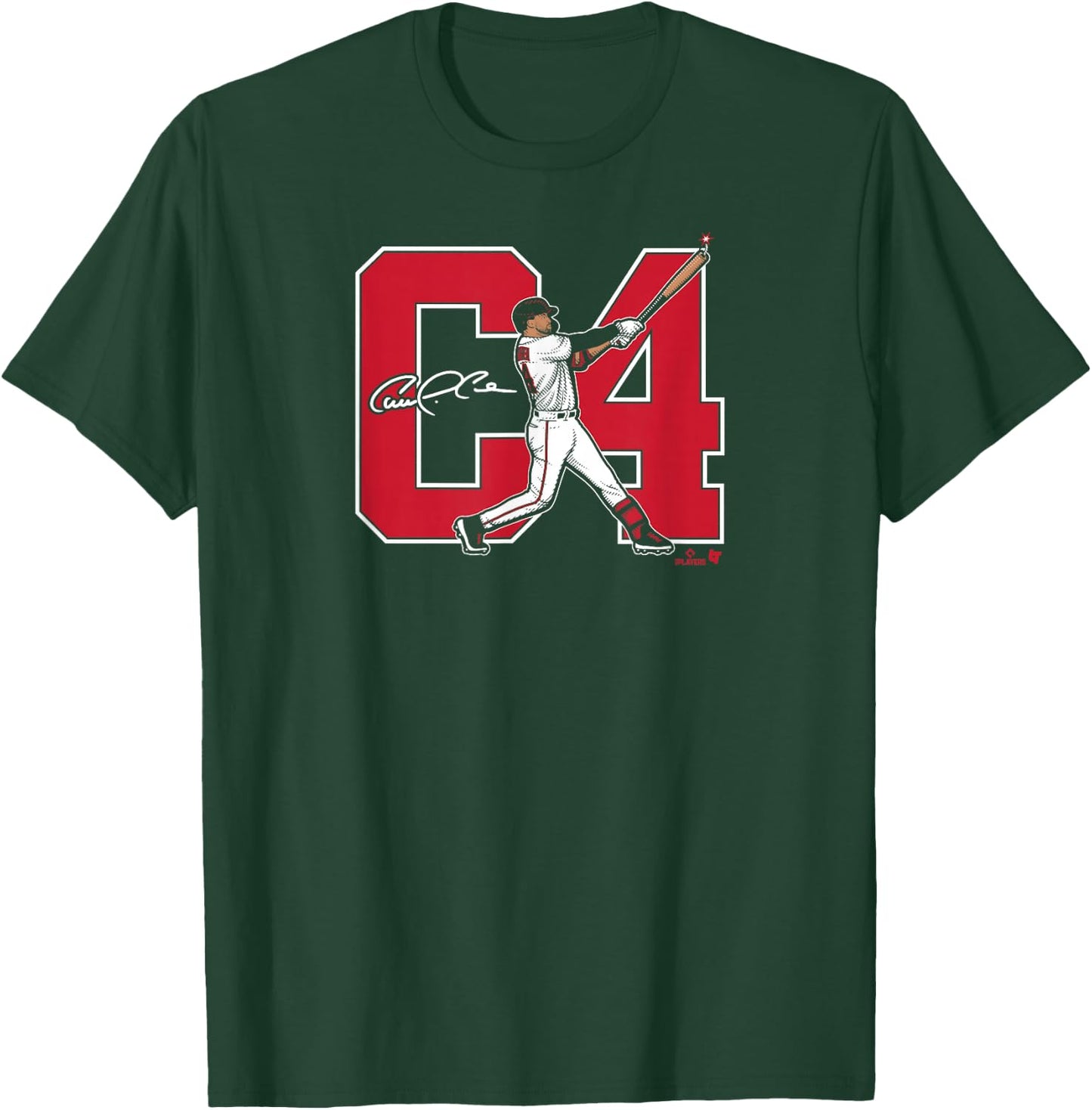 Carlos Correa - C4 - Minnesota Baseball T-Shirt - T-Shirt | Forest