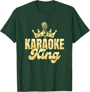 Karaoke King - Karaoke Game Singing Expert Karaoke Night T-Shirt - T-Shirt | Forest