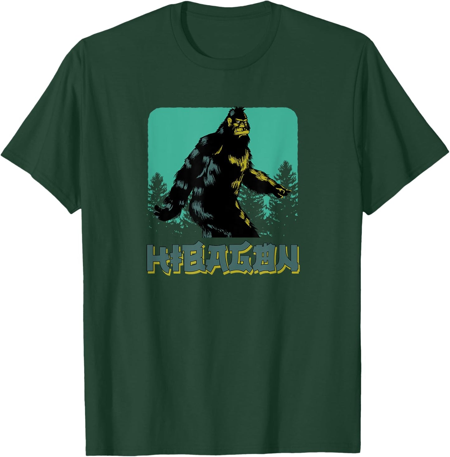 Hibagon - Japanese Bigfoot T-Shirt - T-Shirt | Forest