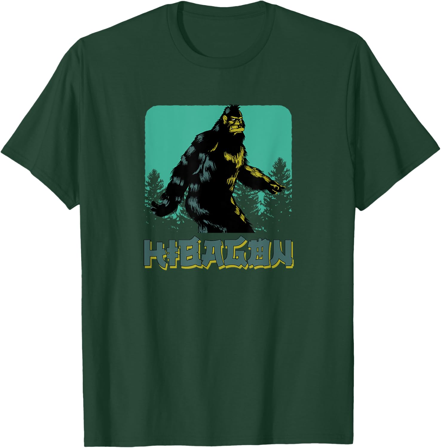 Hibagon - Japanese Bigfoot T-Shirt - T-Shirt | Forest