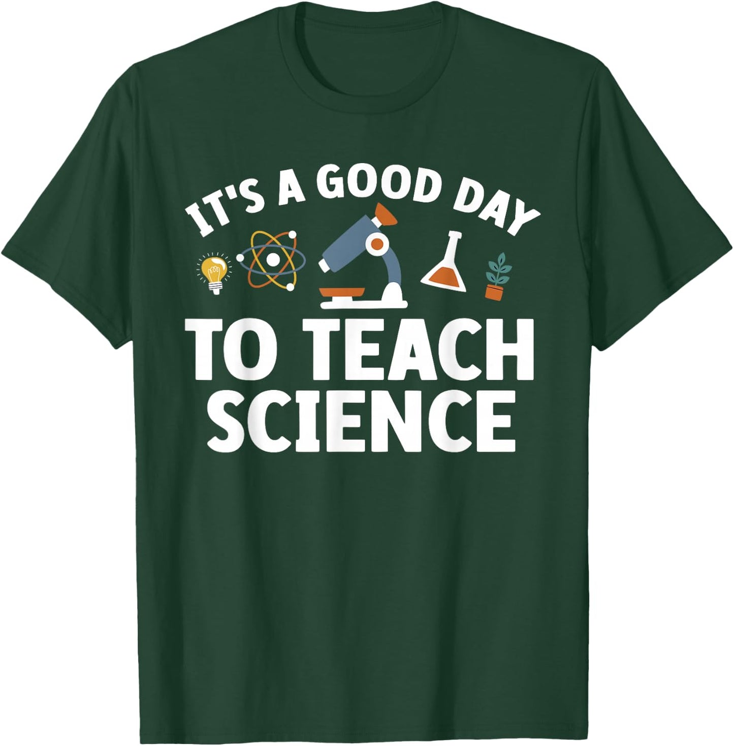 Funny Science Teacher Art Women Nerd Physics Teacher T-Shirt - T-Shirt | Forest