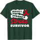 Jesus 1 Stroke 0 Stroke Survivor Awareness T-Shirt - T-Shirt | Forest