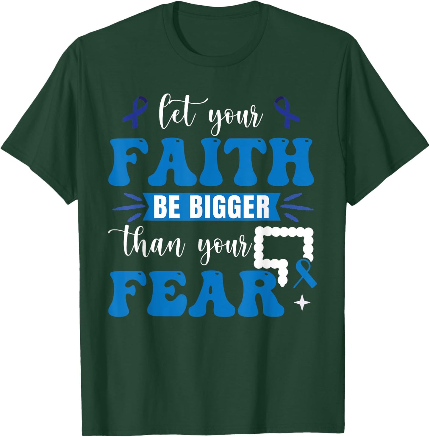 Colon Cancer Survivor T-Shirt - T-Shirt | Forest