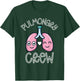 Pulmonary Nurse Crew Respiratory Lungs RT RN Therapy Week T-Shirt - T-Shirt | Forest