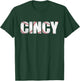 Cincy OH Queens Chip City Vintage Classic Cincinnati T-Shirt - T-Shirt | Forest
