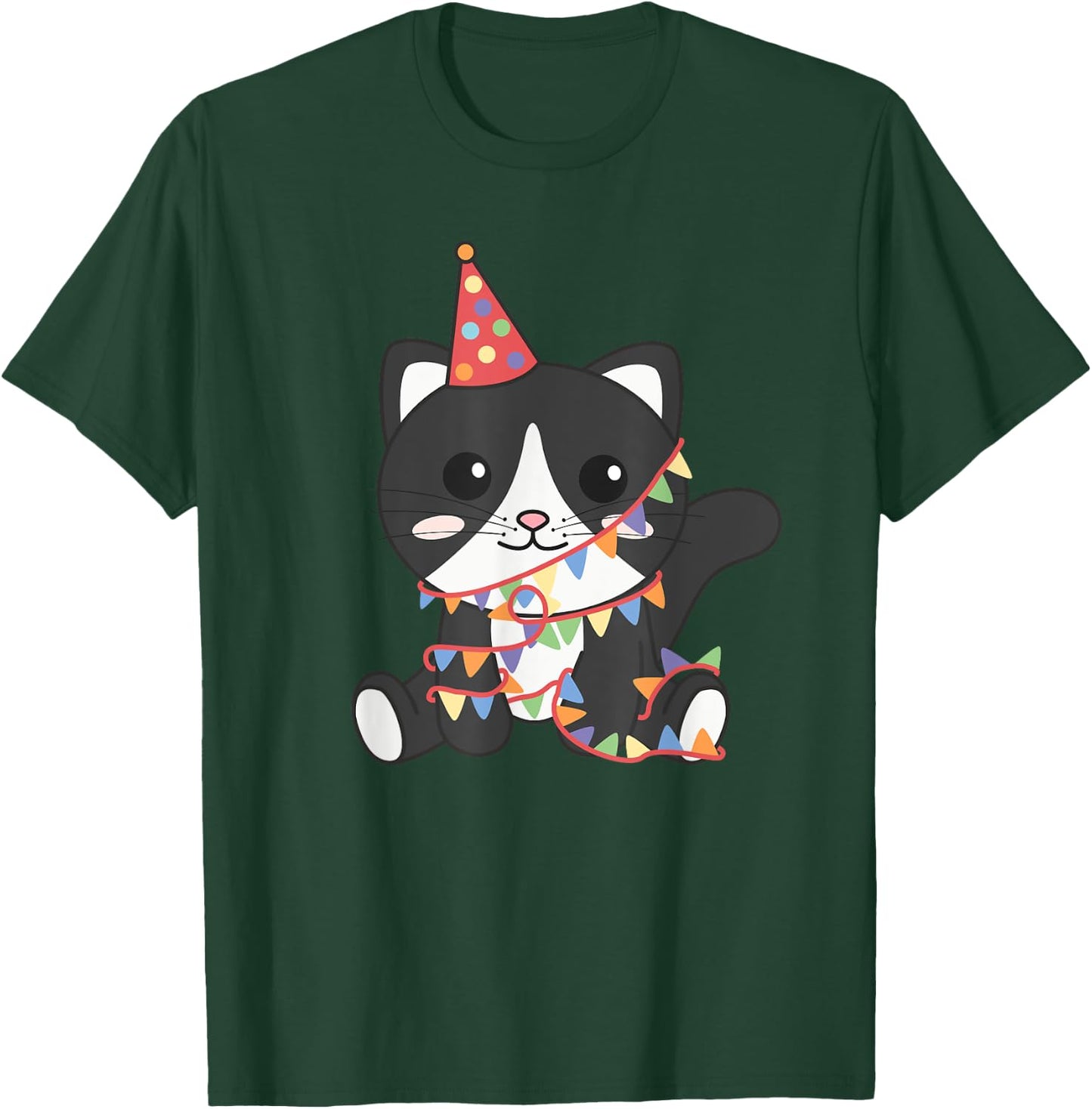 Birthday Cat For Children A Birthday Cat T-Shirt - T-Shirt | Forest