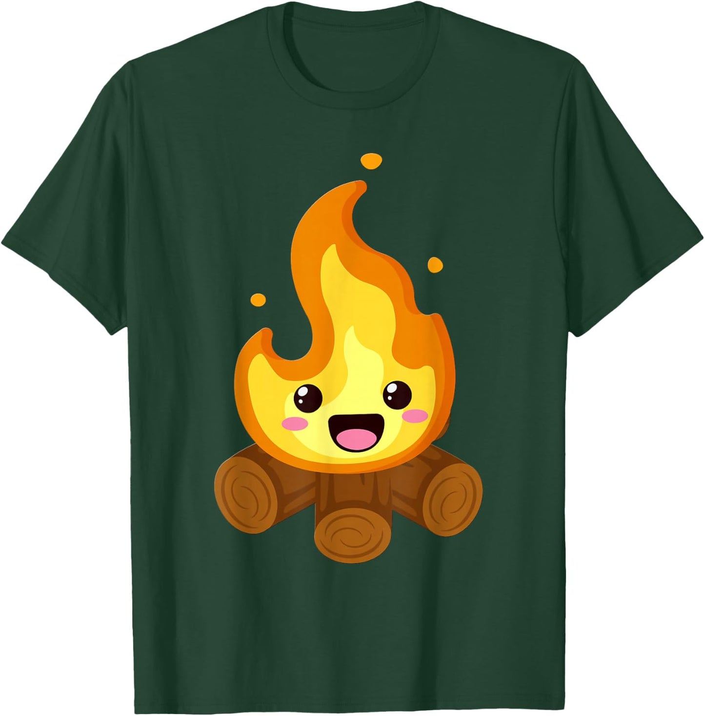 Kawaii Halloween Group Costume Party S'Mores Campfire Smore T-Shirt - T-Shirt | Forest