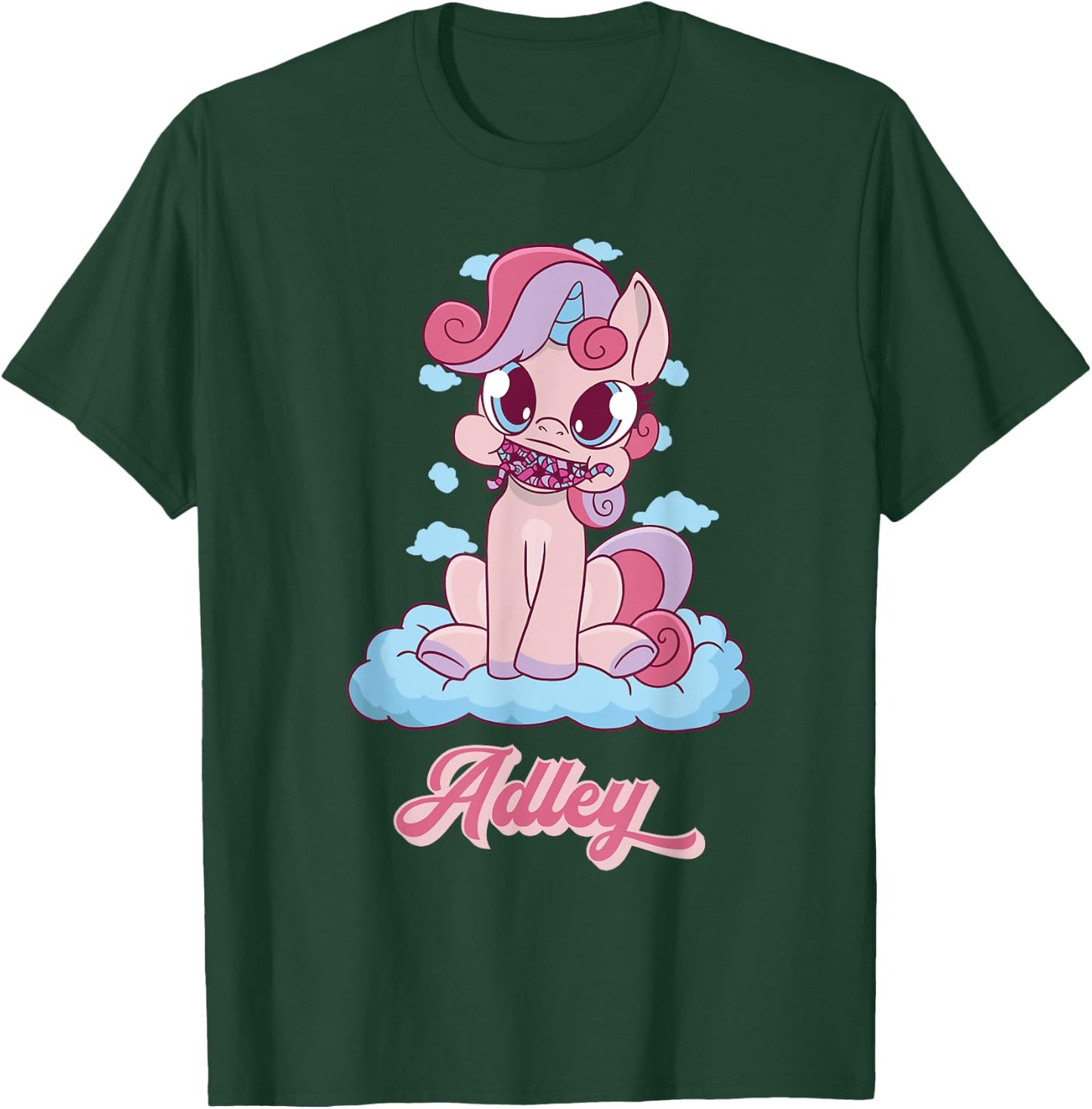 Adley Merch Unicorn Design T-Shirt - T-Shirt | Forest
