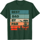 Best Dad By Par, Disc Golfing Disc Golf Lover T-Shirt - T-Shirt | Forest