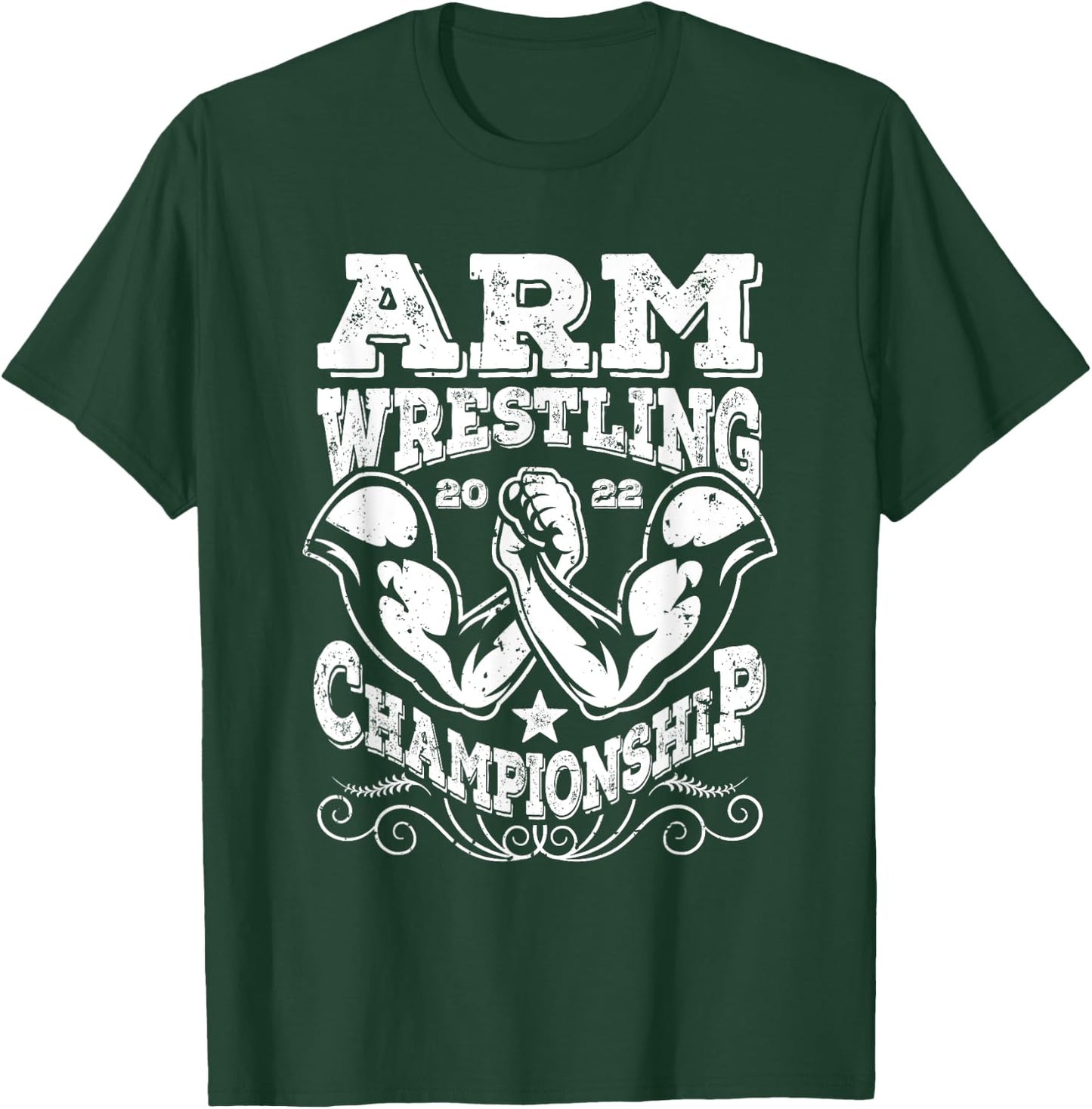 Arm Wrestling Championship T-Shirt - T-Shirt | Forest