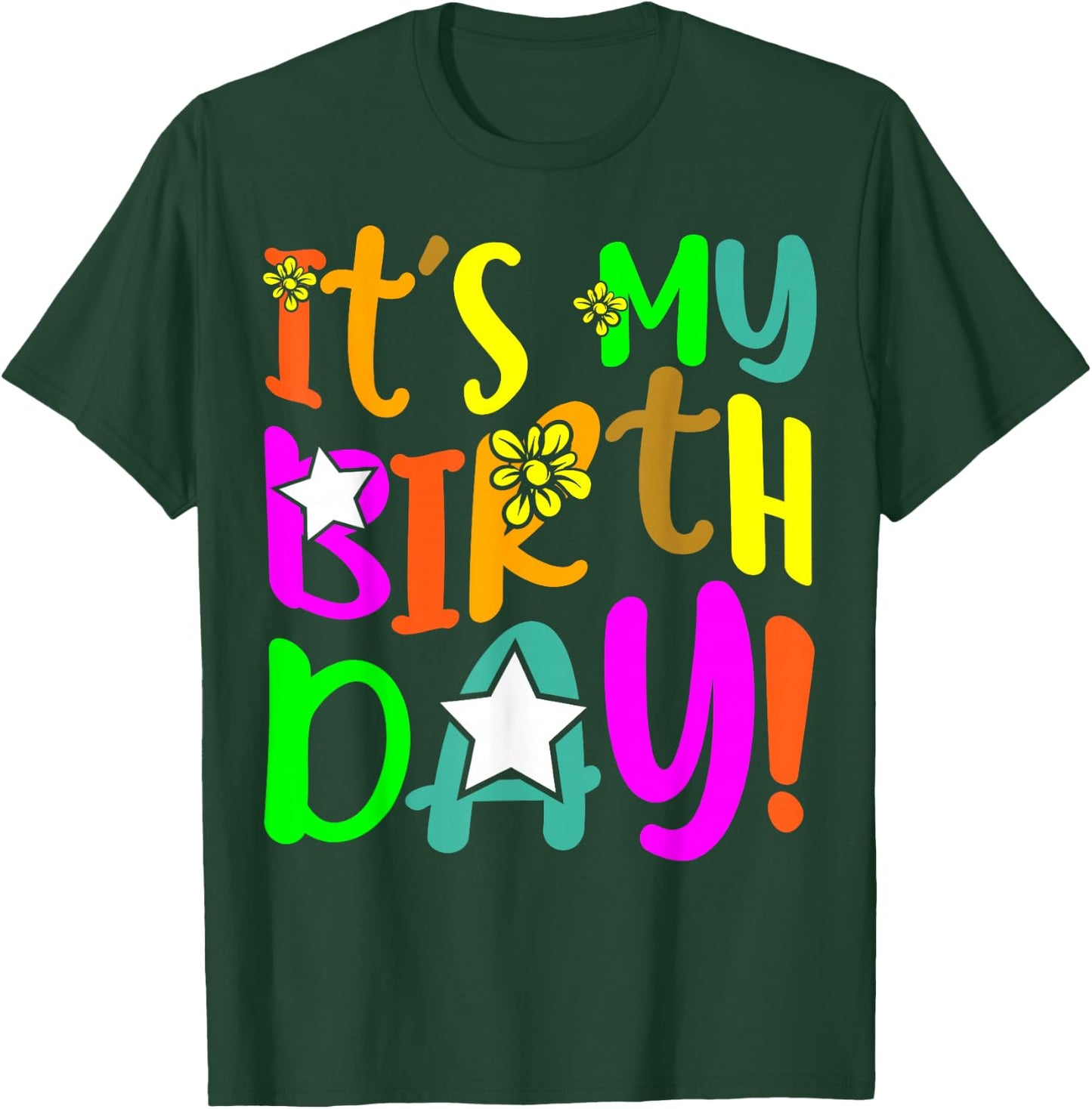 Boys and Girls - It´s My Birthday T-Shirt - T-Shirt | Forest