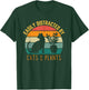 Easily Distracted By Plants & Cats Retro Pet Cat Plant Lover T-Shirt - T-Shirt | Forest