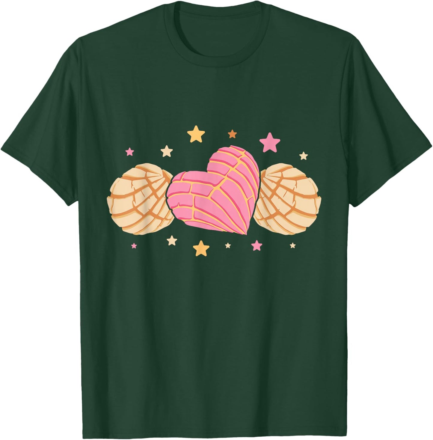 Conchas Pan Dulce Latina Mexican Mujer Concha Pastry T-Shirt - T-Shirt | Forest