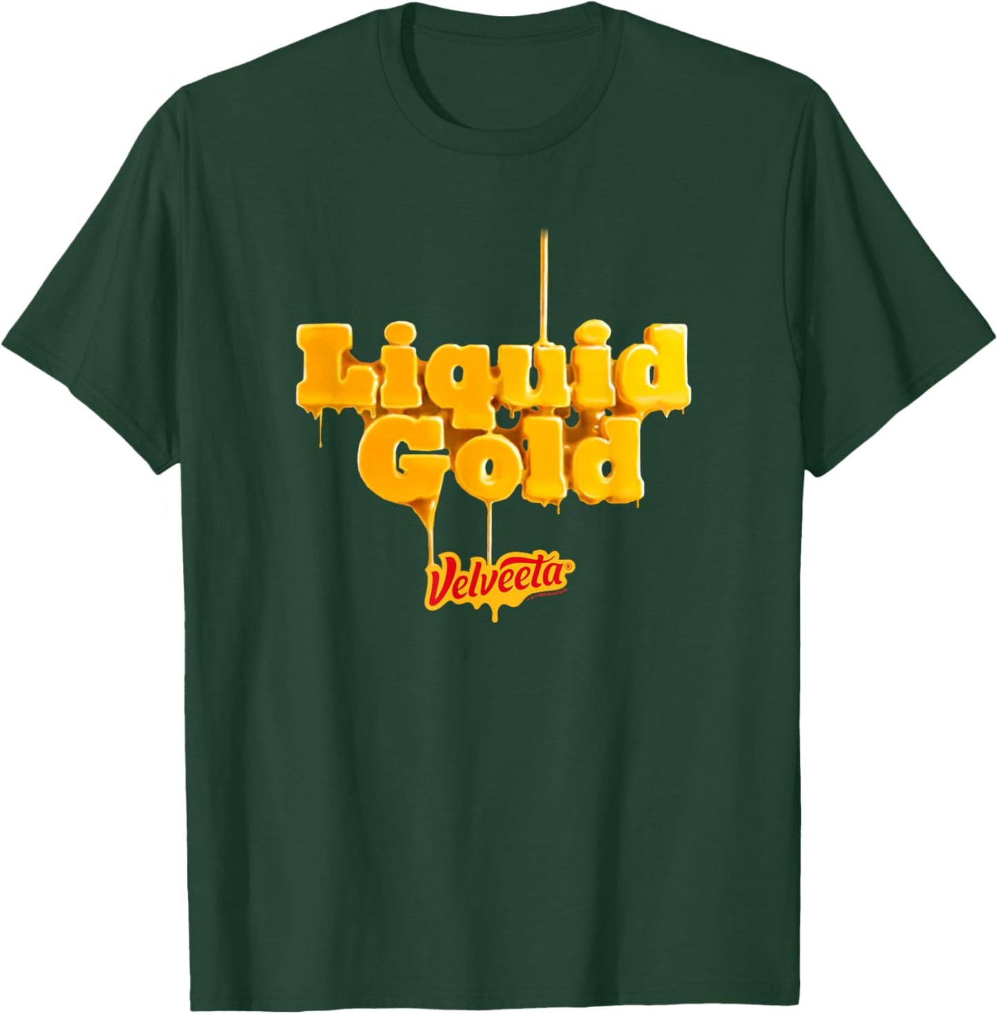 Velveeta Melted Chesee Liquid Gold Iconic Logo T-Shirt - T-Shirt | Forest