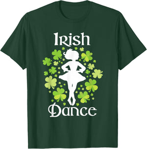 Irish Dance - Irish Dancer Ceili Reel Dance T-Shirt - T-Shirt | Forest